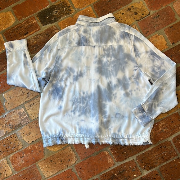 Versona Tie dyed button front Jacket szXL - Picture 6 of 13